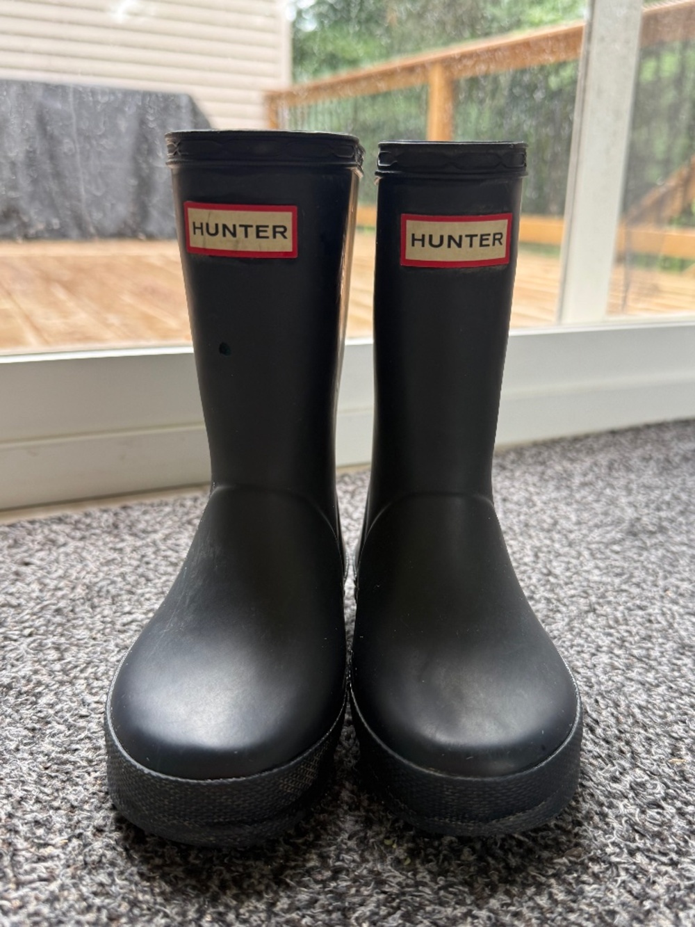 Hunter Toddler Rain Boots Size 8